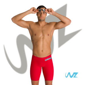 ARENA Powerskin Carbon-AIR2 Jammer - rosso
