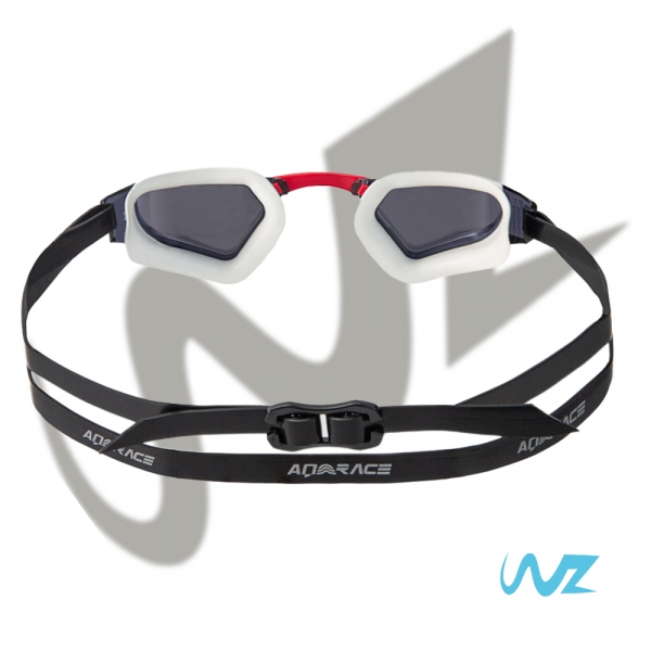 Occhialini AQ Race L2 Specchiati - bianco rosso - immagine 2