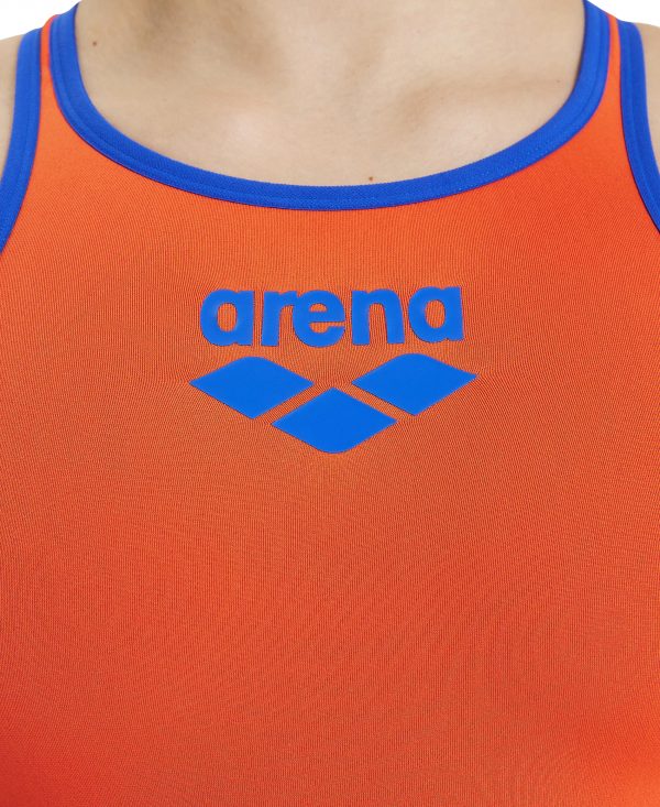Costume Donna Arena Biglogo - floreale neon blue - immagine 2