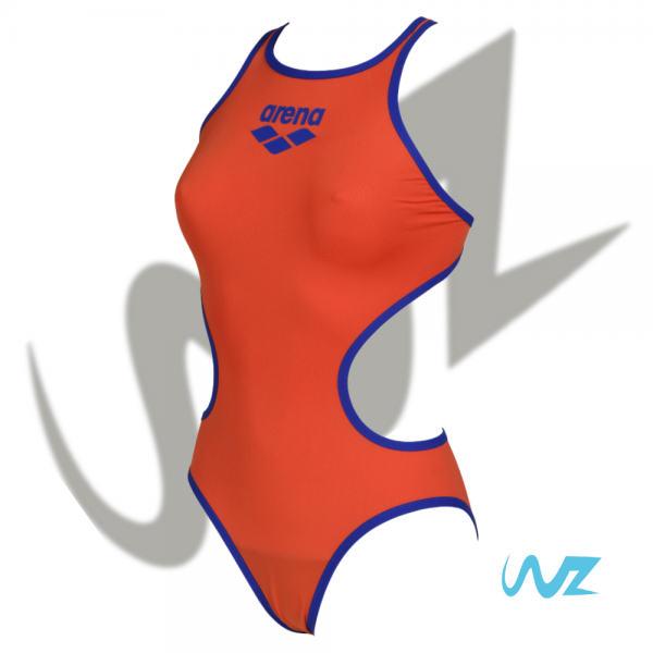 Costume Donna Arena Biglogo - floreale neon blue