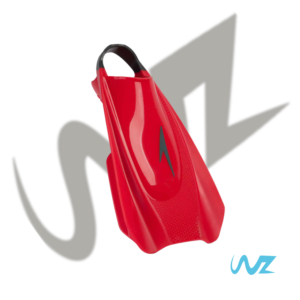 Pinne Speedo Fury Training - rosso