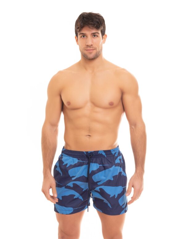 Boxer Mare Uomo Move - balena - immagine 2